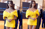 Pooja Hedge flaunts her long toned legs in short yellow dress, hot video goes viral